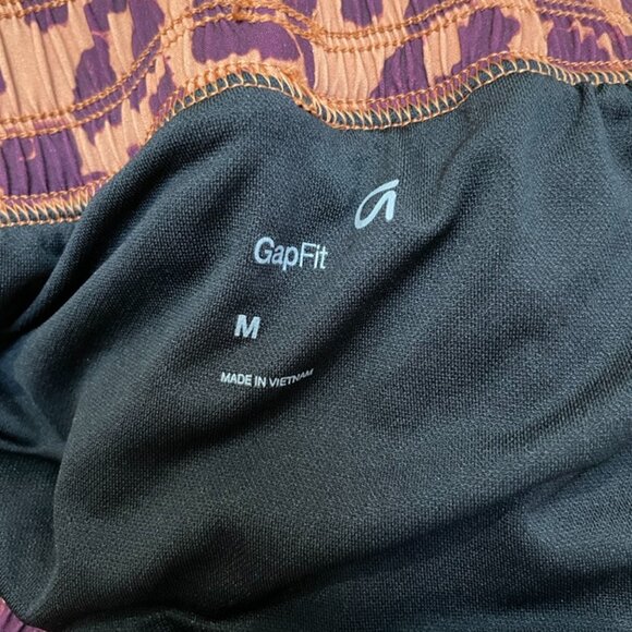 GapFit Animal Print Running Shorts – Size M - Picture 4 of 6